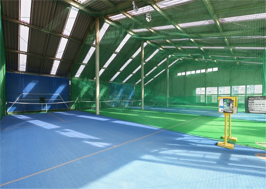 全面ネット張り